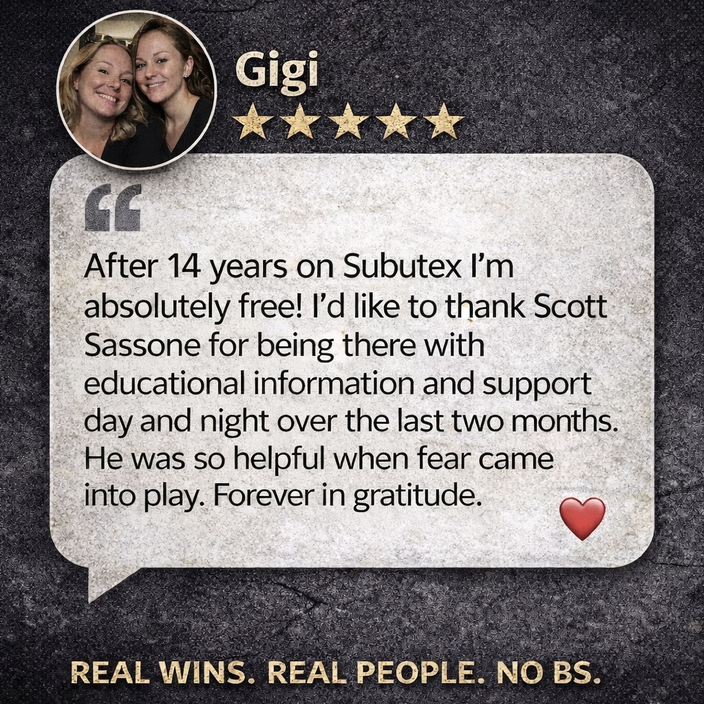 Testimonial card from Gigi